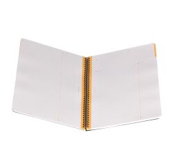 Cuaderno espiral meetingbook Rhodiactive A4 preimpreso 22,5 x 29,7 cm - 160 páginas