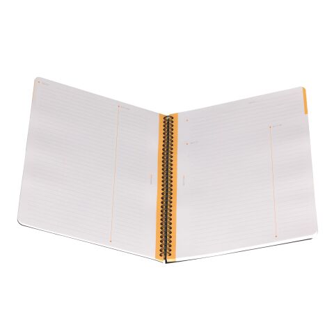 Cuaderno espiral meetingbook Rhodiactive A4 preimpreso 22,5 x 29,7 cm - 160 páginas