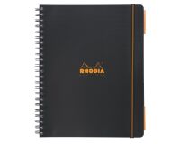 Cuaderno espiral probook Rhodiactive A4 cuadros pequeños 23 x 30 cm - 160 páginas