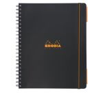 Cahier spirales probook Rhodiactive A4+ 23 x 30 cm - petits carreaux - 160 pages