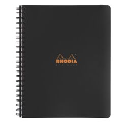 Cuaderno espiral probook Rhodiactive A4 rayado 23 x 30 cm - 160 páginas