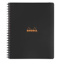 Cahier spirale probook Rhodiactive A4 ligné 23 x 30 cm - 160 pages