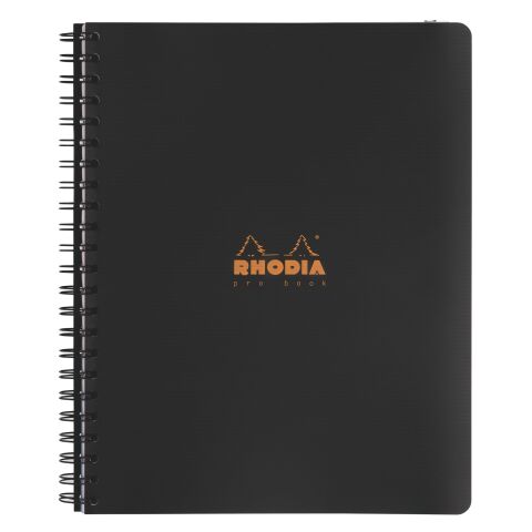 Cuaderno espiral probook Rhodiactive A4 rayado 23 x 30 cm - 160 páginas