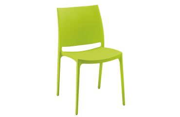Sedia ospite Elya colore anice Speciale confezione 3+1 in omaggio