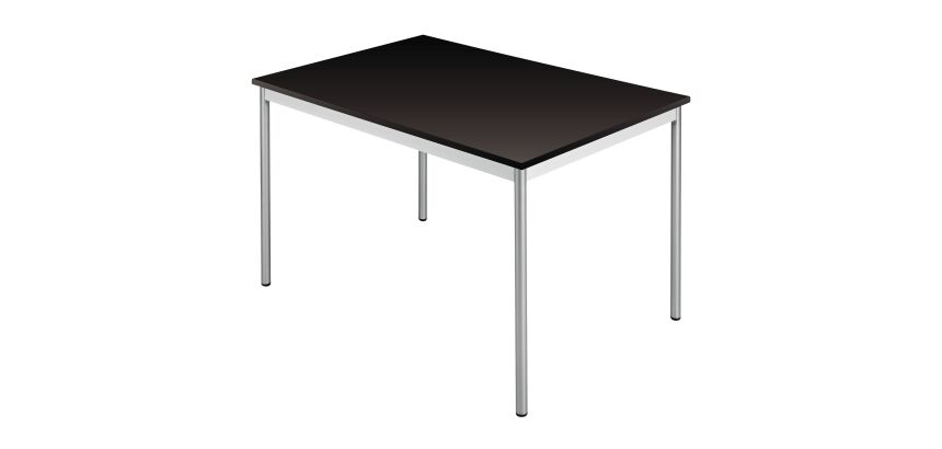 Table restauration rectangulaire L 120 x P 80 cm - Klass