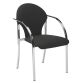 Fauteuil de réunion Visa pieds chromés empilable