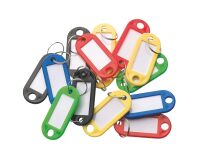 Sleutelhangers assortiment felle kleuren - Doos van 100