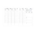 Agenda Eco scolaire semainier - année 2026/2027 - 21 x 27 cm