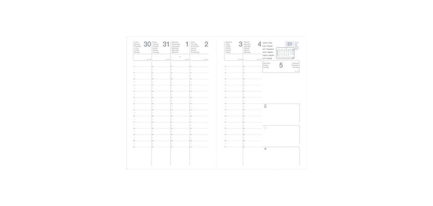 Agenda Eco scolaire semainier - août 2026 juillet 2027 - 16 x 24 cm