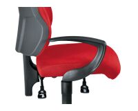 Pair of fixed armrests for chair Dhark