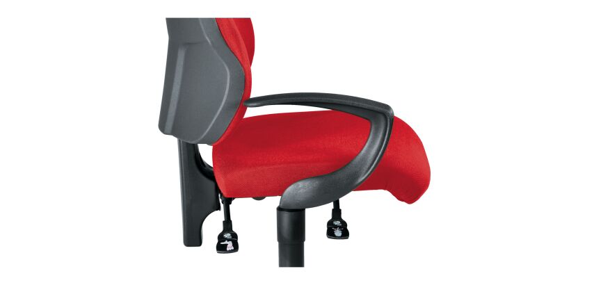 Pair of fixed armrests for chair Dhark