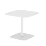 Mesa cuadrada Arti 80 cm blanca