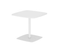 Mesa cuadrada Arti 80 cm blanca
