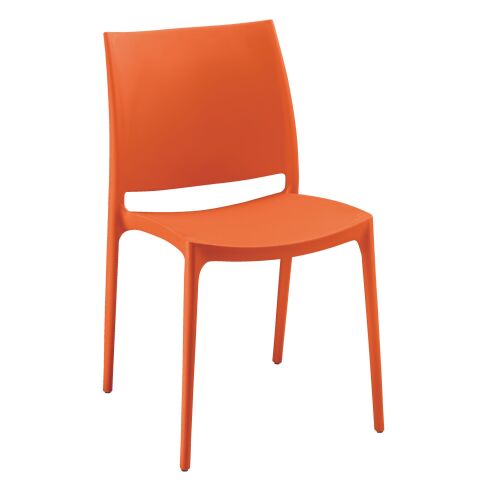 Silla Bruneau Elya Naranja