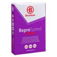 Paper A4 white 80 g Bruneau Reprospeed Extra - Ream of 500 sheets