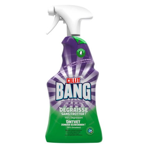 Bottle of 750 ml Cillit Bang degreasing