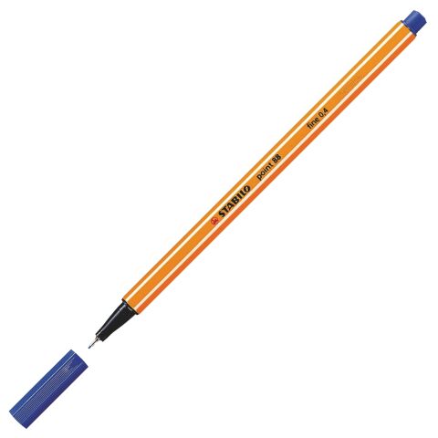 Rotulador Stabilo point 88 punta extrafina azul