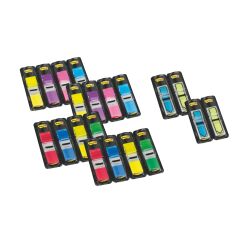 Pack de 16 x 35 Marcadores de página reposicionables estrechos + 4 x 24 forma flechas GRATIS 