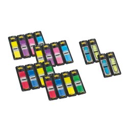 Pack of 16 x 35 page markers Post-it + 4 sets of arrow shaped page markers for free