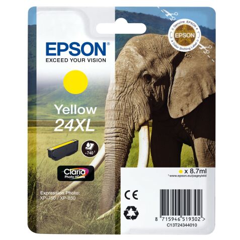 Cartridge Epson 24XL afonderlijke kleuren