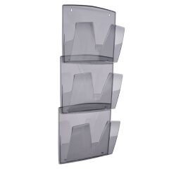 Trieur mural 3 cases Cep gris fumé