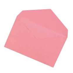 Enveloppe 90 x 140 mm élections La Couronne 80 g couleurs assorties - Boîte de 200