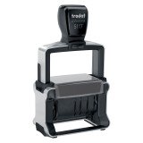 Tampon encreur automatique dateur multiformules Trodat Métal Line 5117