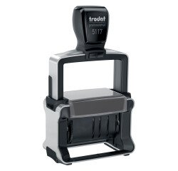 Tampon encreur automatique dateur multiformules Trodat Métal Line 5117