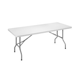 Table pliante rectangulaire polyvalente en polyéthylène