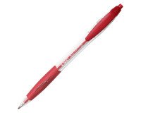 Balpen Atlantis inklikbaar rood