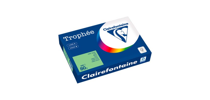 Papel Clairefontaine Throphée Color A4 80g 500 hojas