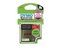 Cinta DYMO D1 DURABLE 12Mmx3M D. Rojo