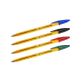 Stylo bille Bic Cristal couleurs assorties - Pochette de 10