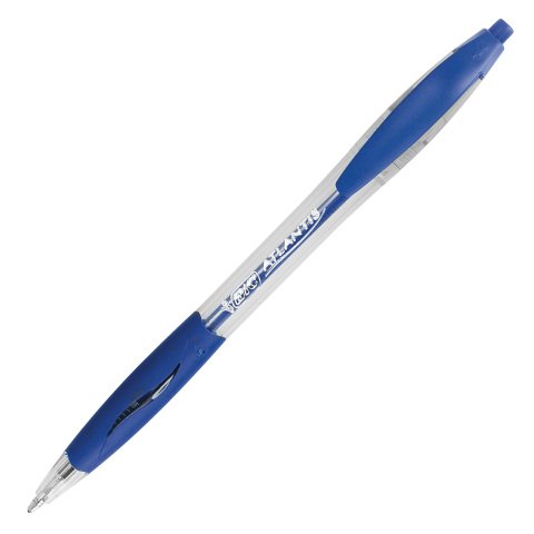 Bolígrafo Bic Atlantis classic retráctil azul