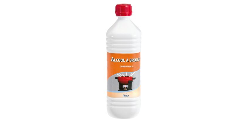 Alcool à brûler - Flacon 1 L