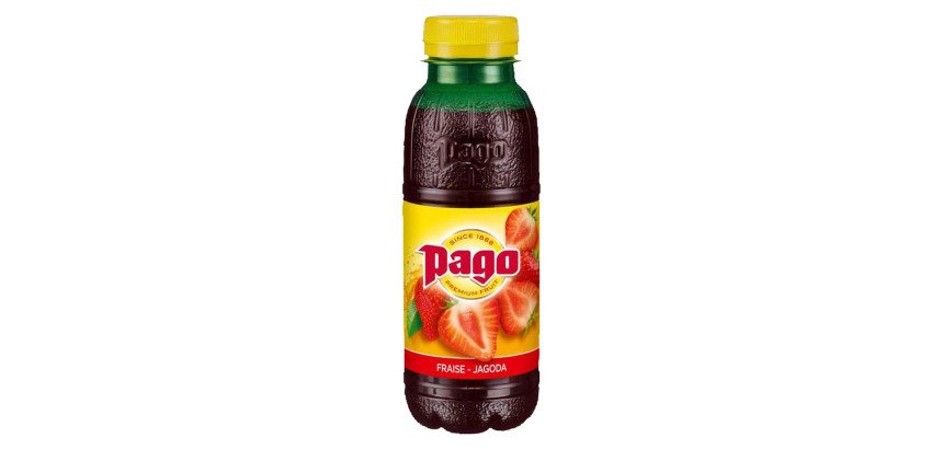 Jus de fraise Pago - 33 cl - 12 bouteilles
