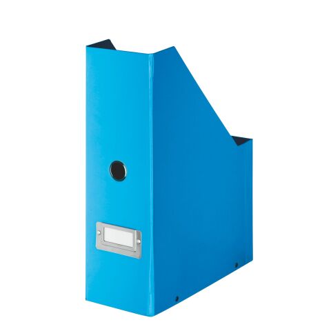 Revistero Click & Store Wow de Leitz reverso 10,3 cm azul