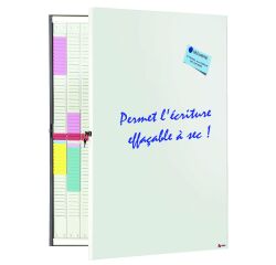 Planning multiuso plegable Nobo con ficha T indice 2 - 10 columnas x 2 paneles