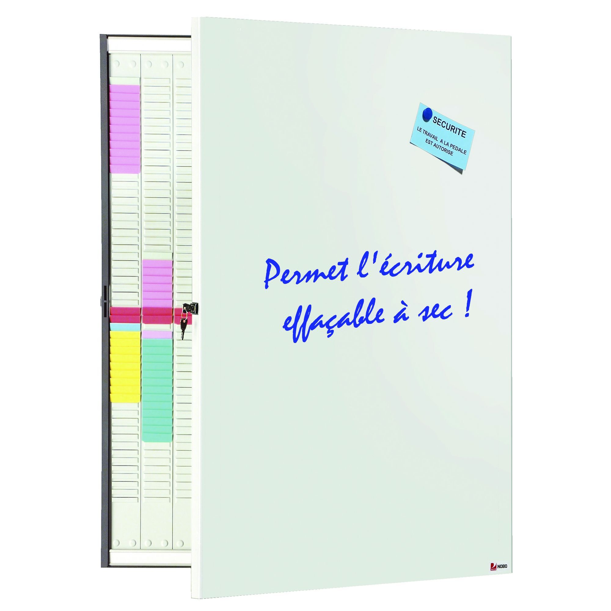 NOBO Bande Planning Pour Fiches Indice 3, Avec 54 Fentes