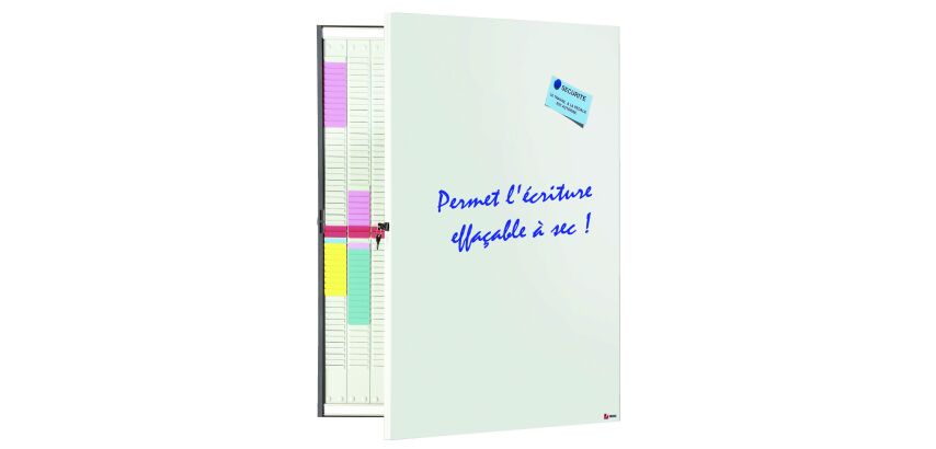 Multifunctional planner for T-cards foldable 2 x 10 columns Nobo