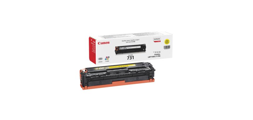 Toner Canon originale 731 colori 1500 pagine