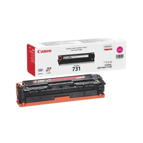 Toner Canon 731 afzonderlijke kleuren