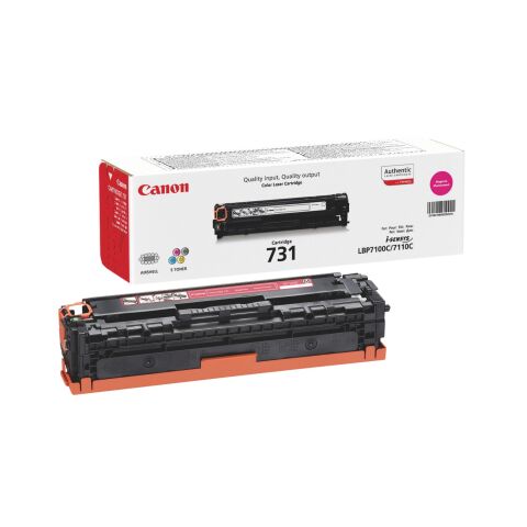 Canon 731 tóner original magenta de capacidad estándar (1500 páginas)