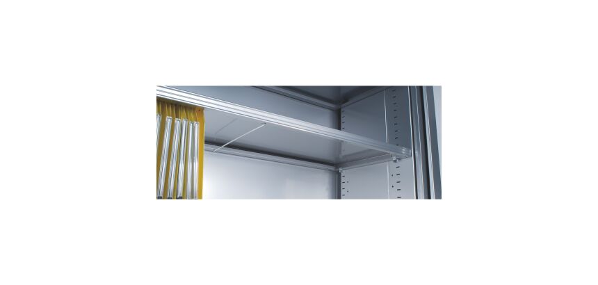 Zusätzliches Regal für klassischen und dekorierten Monoblock-Metall-Jalousienschrank Générique / Eco-Conçue.