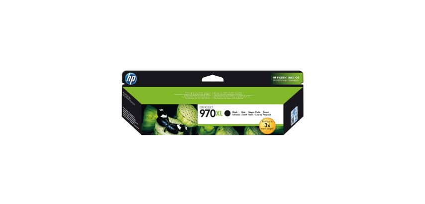 Cartouche HP 970XL haute capacité noire pour imprimante jet d'encre