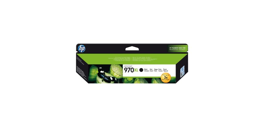 Cartouche HP 970XL haute capacité noire pour imprimante jet d'encre