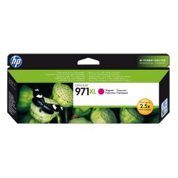 Cartouche HP 971XL haute capacité couleurs séparées pour imprimante jet d'encre