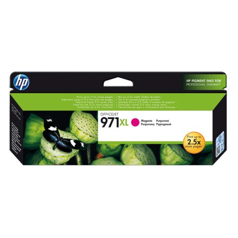 HP971XL cartuchos originales magenta Alta capacidad (6600 páginas)
