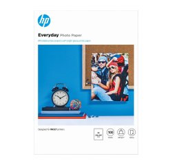 Papel foto HP Everyday A4 200g/m² 100 hojas Q2510A