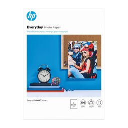 Fotopapier HP Everyday glanzend A4 100 bladen 200g
